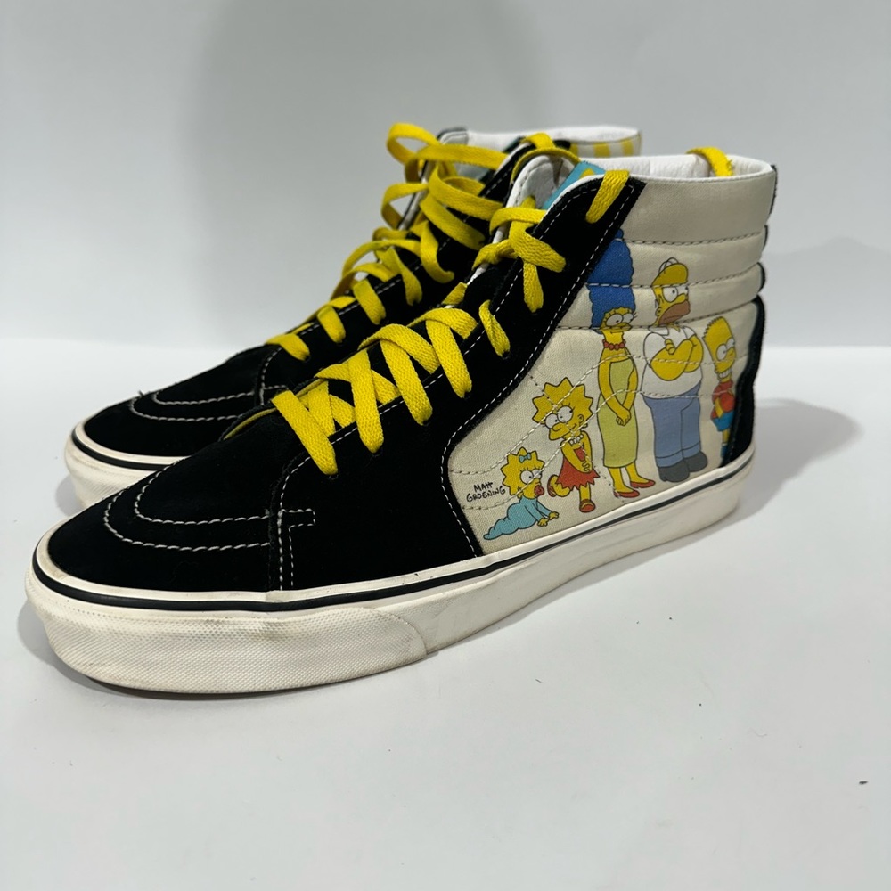 Vans Sk8 Hi The Simpsons Mens Size 11 Shoes Family Portraits 1987-2020